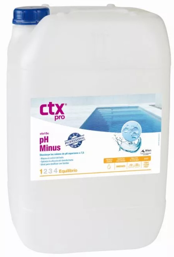 ASTRAL CTX MINORADOR DE PH LIQUIDO SULFURICO 40% 20L (SOLO PROFESIONAL RELLENANDO FORMULARIO)