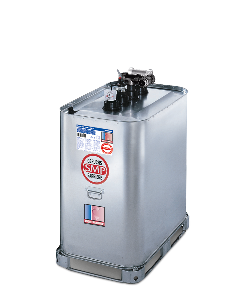 SCHUTZ DEPOSITO GASOLEO MULTITANK DP CHAPA CON PALET 750 LTRS