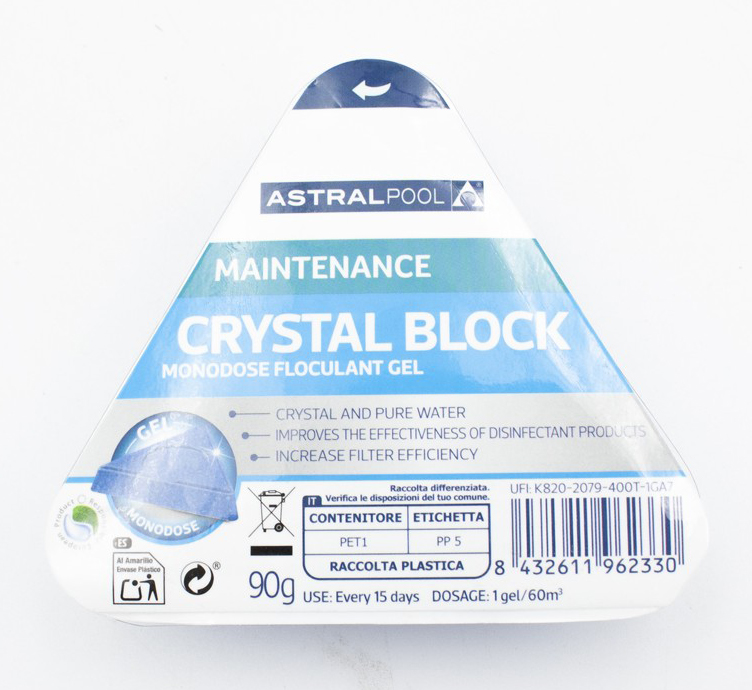 ASTRAL FLOCULANTE EN GEL POOLGEL 90 GR