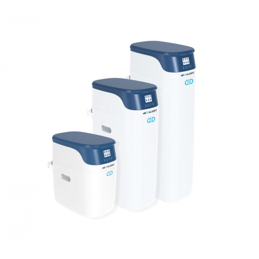 WATERFILTER DESCALCIFICADOR COMPACTO MEDDALSOFT 22 LITROS