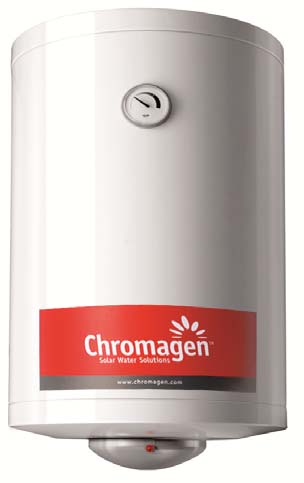 CHROMAGEN INTERACUMULADOR VERTICAL MURAL 120 LT C/RESISTENCIA