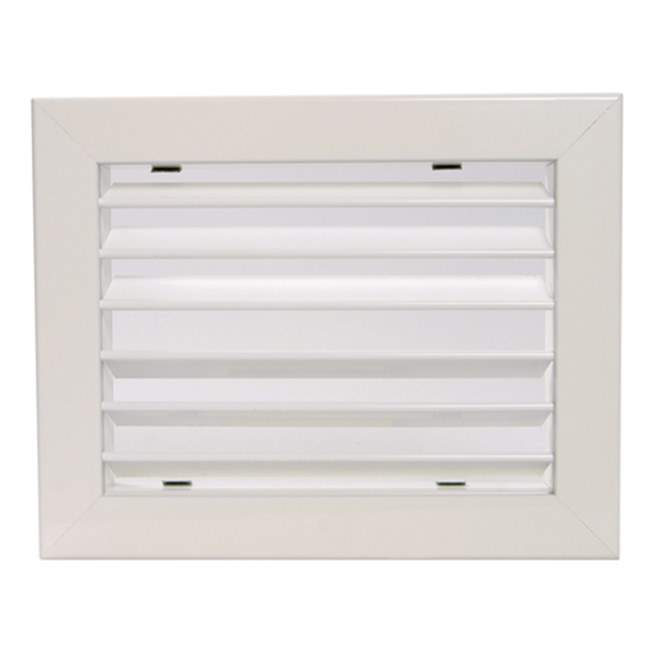 AIRZONE REJILLA SIMPLE DEFLEXION HORIZONTAL DE RETORNO RSDR 900 X 150 CLIP BLANCA