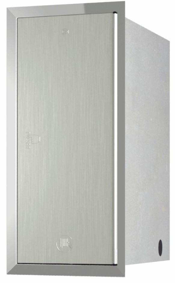 BIE 25-20 SLENDER EMPOTRAR 675X280X610mm INOX PUERTA CIEGA