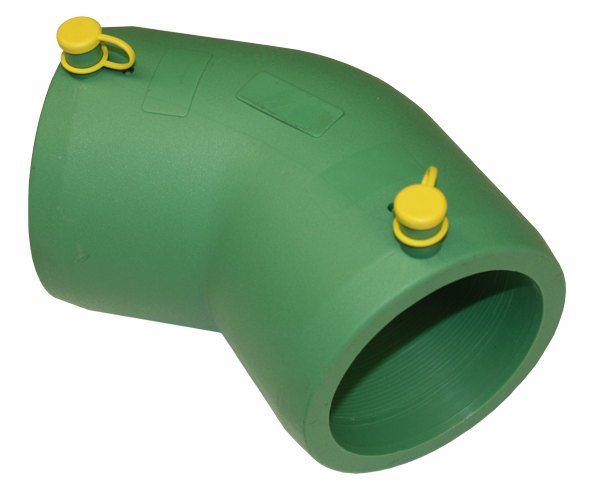 ABN PPR ELECTROSOLDAR VERDE CODO D.75-45º