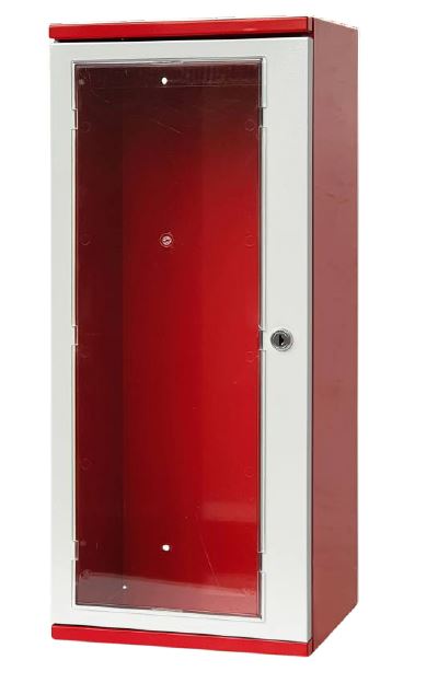 ARMARIO EXTINTOR STRAK 650x250x200mm RAL3000 PUERTA ABS FLEXIBLE