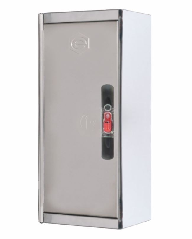 ARMARIO EXTINTOR AREX CI6 610x270x200mm INOX PUERTA CIEGA INOX CERRADURA