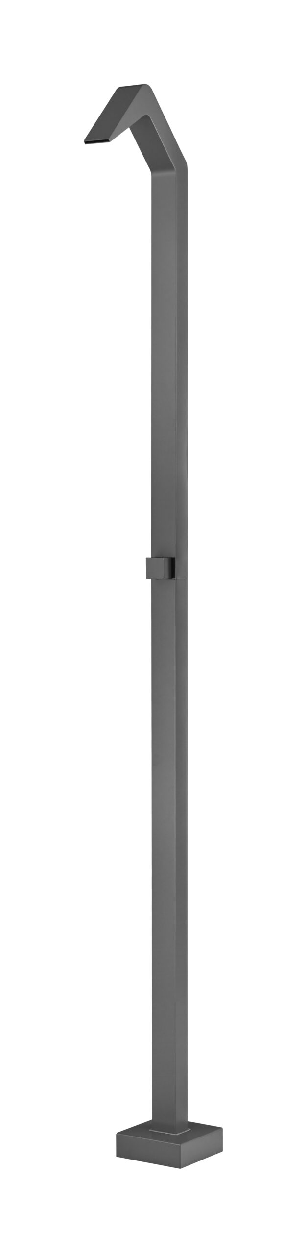 POOLIMEX DUCHA EXTERIOR SERIE NIAGARA ACERO S316 ANTICORROSION ACABADO GRIS COBALTO