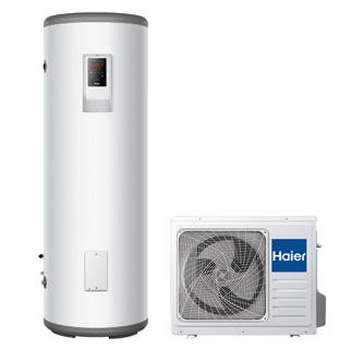 HAIER EQUIPO PARTIDO DE BOMBA DE CALOR AEROTERMIA ACS 300L (KIT)