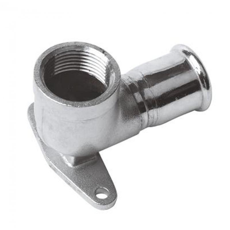 INOXIDABLE 316L CODO PLACA R-H D.18-1/2''