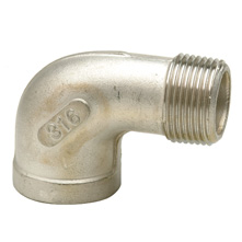 INOXIDABLE 316L CODO M-H 3''-90º