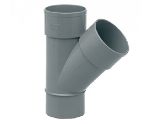 PVC EMPALME D.250-45º