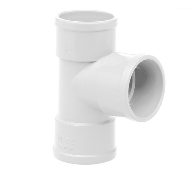 PVC CODO D.50-87º BLANCO