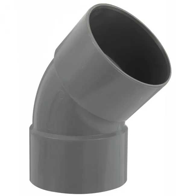 PVC CODO H-H D.110-45º