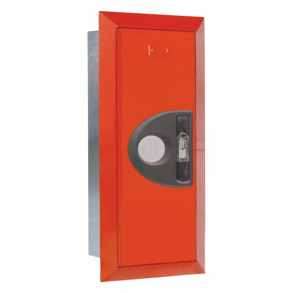 ARMARIO EXTINTOR COMPAC 762x300mm EMPOTRAR PUERTA CIEGA RAL3000