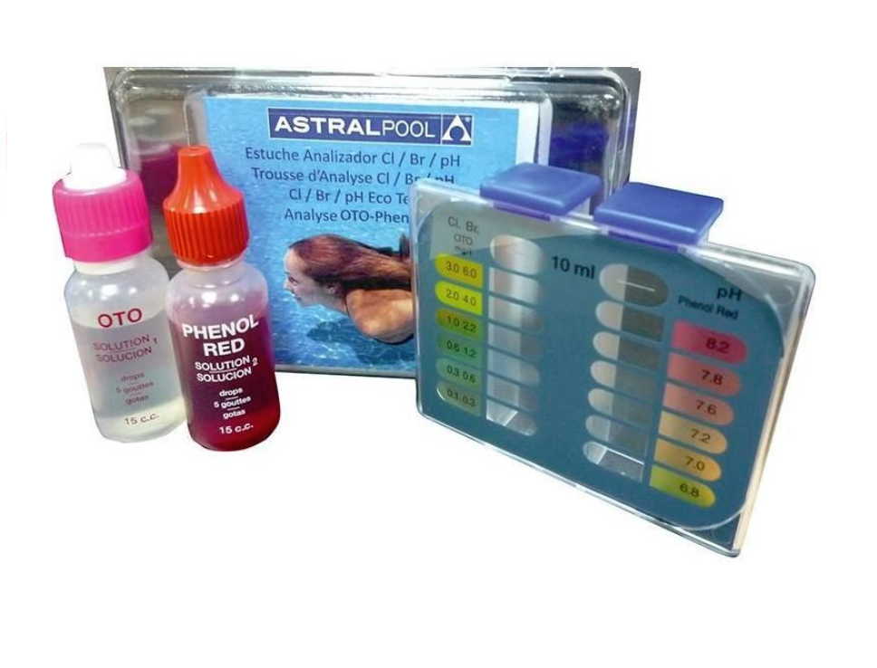 ASTRAL REACTIVO OTO (CLORO TOTAL) Y PHENOL (PH) EN GOTAS