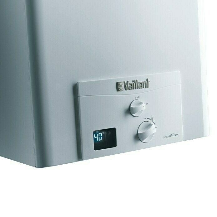 Calentador a gas butano TurboMAG PRO 125/1 de la marca Vaillant